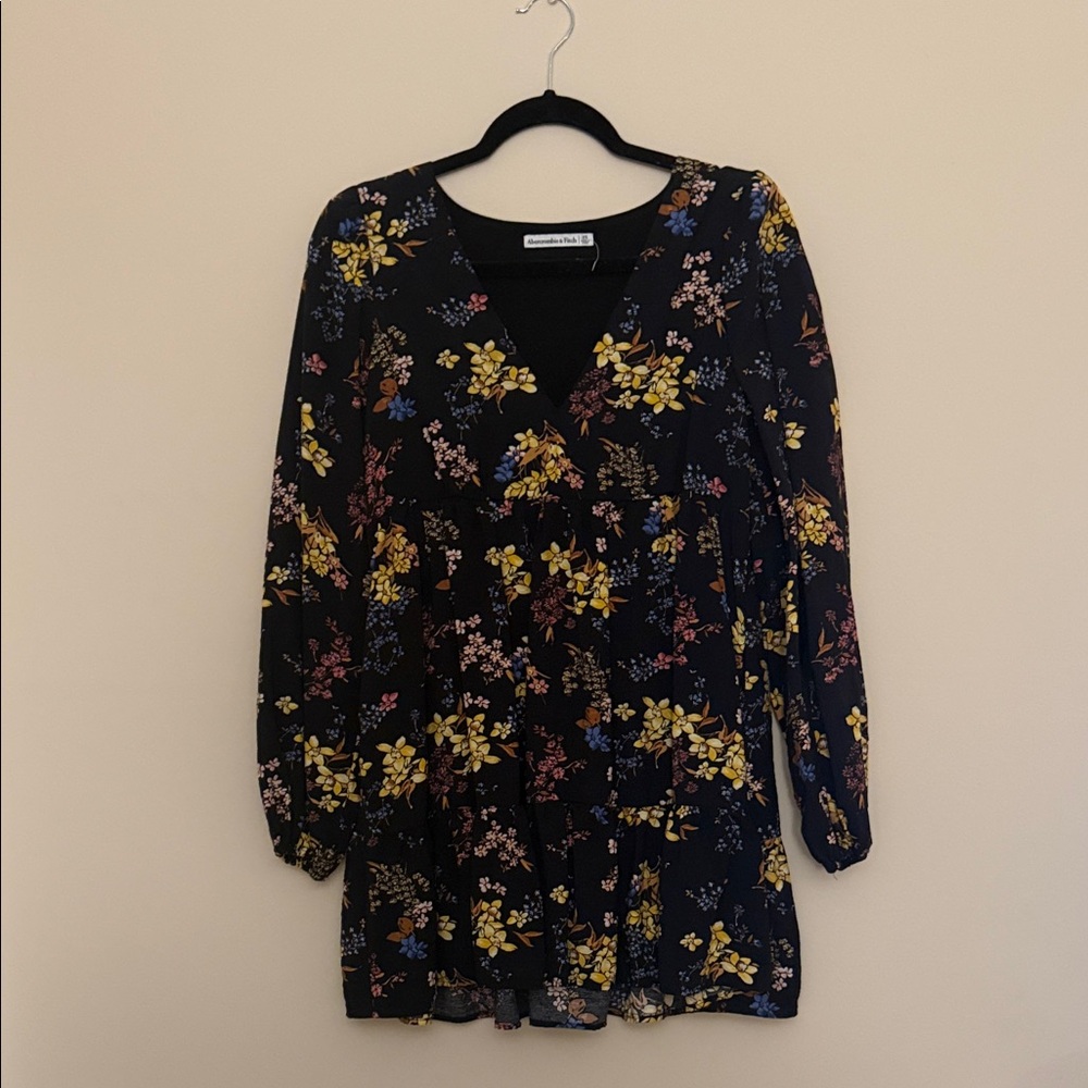 Floral Long Sleeve Dress